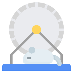 Hamster wheel icon