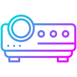 Video projector icon