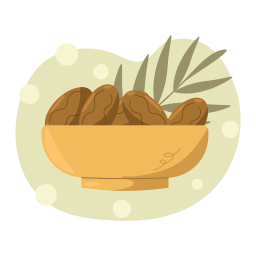 Palm fruit icon