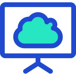 cloud computing Icône