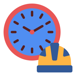 Рабочие часы иконка