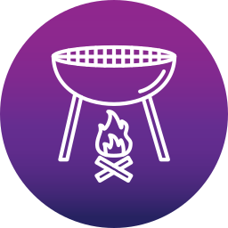 BBQ grill icon