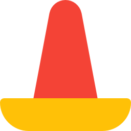 meksykański kapelusz ikona