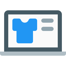 Online shop icon