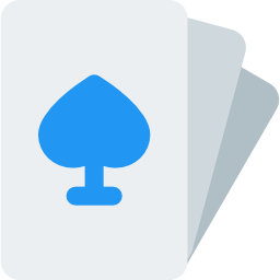 Poker game icon