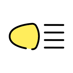 Lamp indicator icon
