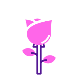 bloem bel icoon