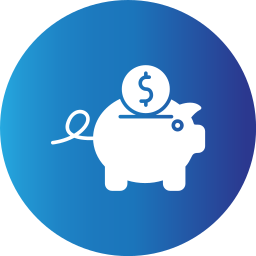 Piggy bank icon