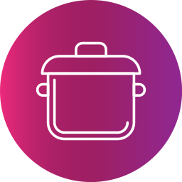 Cooking pot icon