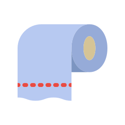 Toilet paper icon