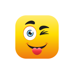 Smile-wink icon