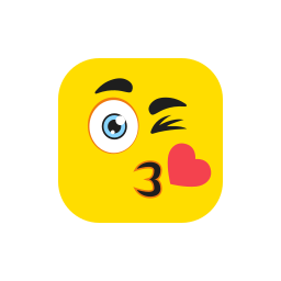키스 윙크 하트 icon