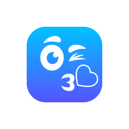 키스 윙크 하트 icon