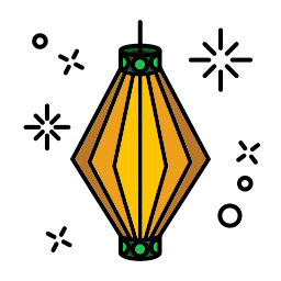 Chinese lantern icon