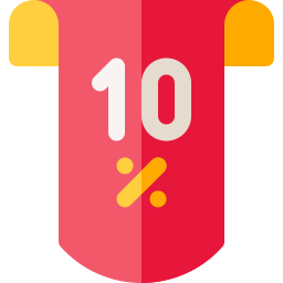 10 prozent icon