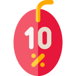 10 prozent icon