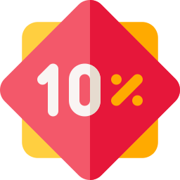10 percent icon