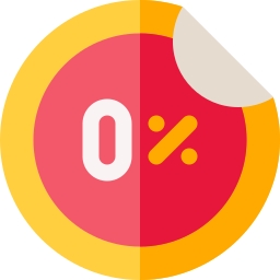 0 procent icoon