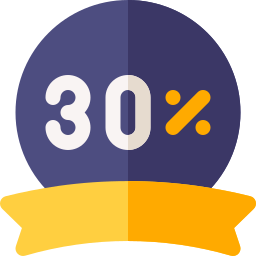 30 procent icoon