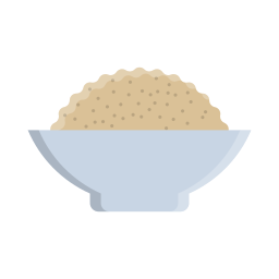bol de arroz icono