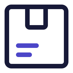 Package box icon