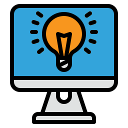 Online learning icon