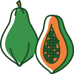 papaya icono