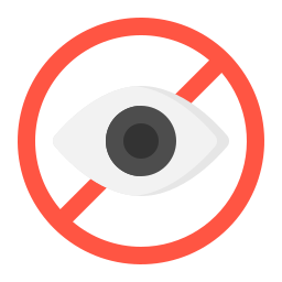 Close eye icon