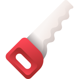 Hand saw icon