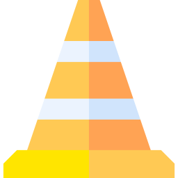 Traffic cone icon