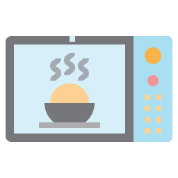 Microwave oven icon