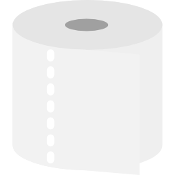 papier toilette Icône