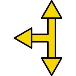 T junction icon