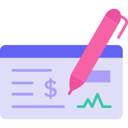 Cheque icon