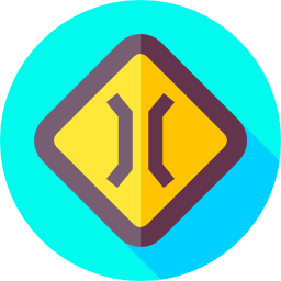 Narrow bridge icon