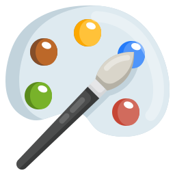 Paint palette icon