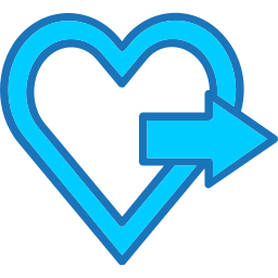 Give heart icon