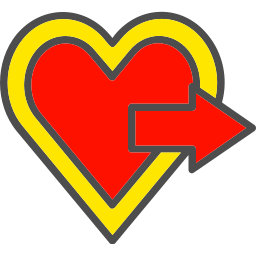 Give heart icon