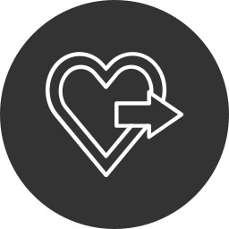Give heart icon
