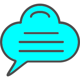 Speech bubble icon