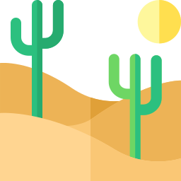 deserto Ícone