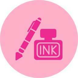 Ink bottle icon