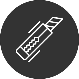 Paper cutter icon