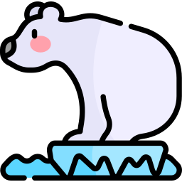 Polar bear icon