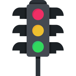 Traffic light icon