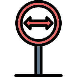 segnale stradale icona
