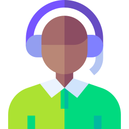 Customer service agent icon