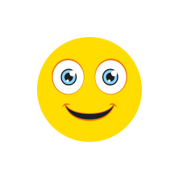 Happy face icon