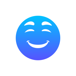 lachend gezicht icoon