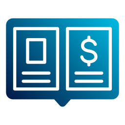 Accounting book icon